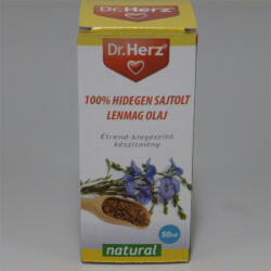 Dr Herz Dr. herz lenmag olaj 100% hidegen sajtolt 50 ml