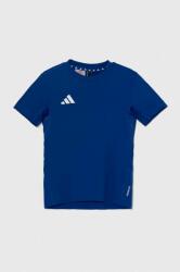 Adidas gyerek póló nyomott mintás - kék 176 - answear - 9 890 Ft