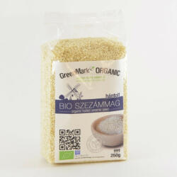 GreenMark Organic bio szezámmag hántolt 250 g - nutriworld