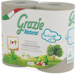 Grazie Natural toalettpapír 4 db 2 rétegű - nutriworld