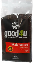 Good4you GOOD4U quinoa fekete 250 g - nutriworld