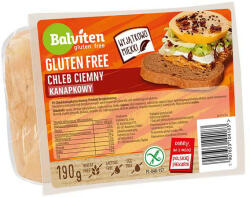 Balviten gluténmentes szeletelt barna kenyér 190 g - nutriworld