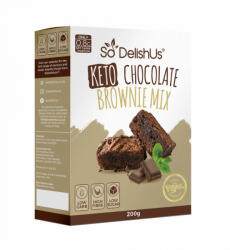 SoDelishUs keto brownie mix 200 g - nutriworld