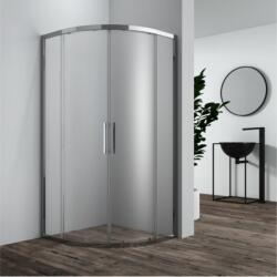 Inter Ceramic Душ кабина за баня Nano хром, овална