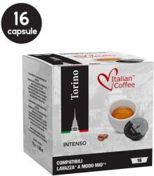 Italian Coffee 16 Capsule Italian Coffee Torino Intenso - Compatibile A Modo Mio