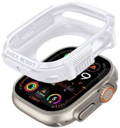 SPIGEN RUGGED ARMOR műanyag óra keret (ütésállóság) FEHÉR Apple Watch Ultra 2 49mm, Watch Ultra 49mm (ACS07384)
