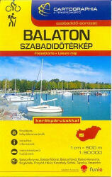Cartographia Kft Balaton szabadidőtérkép 1: 90 000