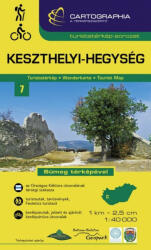Cartographia Kft Keszthelyi-hegység turistatérkép
