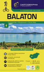 Cartographia Kft Balaton turistatérkép - 1: 40 000