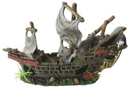 Happet Decor Pentru Acvariu, Corabie De Pirati, 42 cm, R097