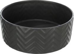 TRIXIE Castron Ceramic, 1.6 l/20 cm, Negru, 25022
