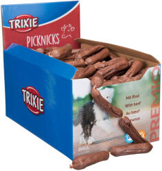 TRIXIE Recompense Pentru Caini, Premio Picknicks, Carnati Vita, 8 cm, 200 buc/set, 2748