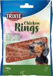 TRIXIE Recompense Pentru Caini, Inele Cu Pui Si Ficat, 100 g, 31665