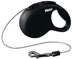 flexi Lesa Flexi Classic, Snur, XS: 3 m/8 kg, Negru, 11771