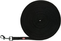 TRIXIE Lesa Tracking, Cauciucata, S-M: 15 m/15 mm, Negru, 19788