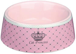 TRIXIE Castron Ceramica Cat Princess 0.18 l/12 cm Roz 24780