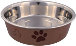 TRIXIE Castron Inox Cu Invelis De Plastic, 0.75 l/17 cm, Diferite Culori, 25243