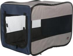 TRIXIE Geanta Transport/Cazare Pentru Caini, Soft Twister, S: 45x45x64 cm, Albastru/Gri, 39692