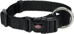 TRIXIE Zgarda Premium, S-M: 30-45/15 mm Negru, 201501