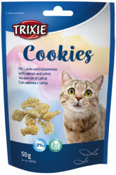 TRIXIE Recompense Pentru Pisici, Cookies Cu Somon Si Catnip, 50 g, 42743