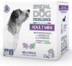 Monge Special Dog Excelence Pouch, 12 x 100 g, Mini Adult, cu Miel/Iepure - petshopmarcu