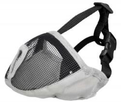 TRIXIE Botnita Pentru Caini Cu Bot Scurt (Turtit), S-M: 31 cm, Gri, 17626