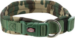 TRIXIE Zgarda Premium Captusita, Extra Lata, M-L: 42-48 cm/20 mm, Camuflaj/Verde Padure, 1988423