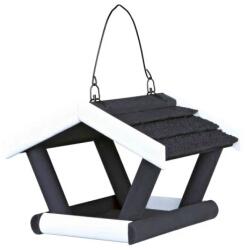 TRIXIE Hranitor Exterior, Suspendat, Tip Casuta, Lemn, 17x19x14 cm, Negru/Alb, 55803
