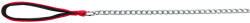 TRIXIE Lesa Lant Cu Maner Din Neopren, L-XL: 1.00 m/4.0 mm, Rosu, 14023