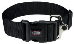TRIXIE Zgarda Premium, Lata, M-L: 40-60 cm/50 mm, Negru, 1999301