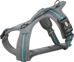 TRIXIE Ham Fusion Touring, M-L: 61-75 cm/30 mm, Gri Grafit/Albastru Ocean, 207537