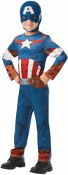 Rubies Costum Captain America de copii Mărimea - Copii: L Costum bal mascat copii