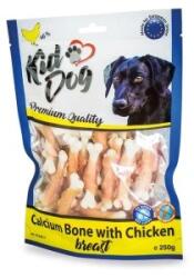 KIDDOG Recompense Pentru Caini, Oase De Calciu Cu Piept De Pui, 250 g, A04517