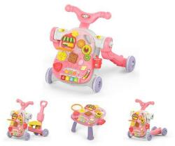 KikkaBoo Играчка за прохождане 4в1 Sweet Escape Pink Проходилка
