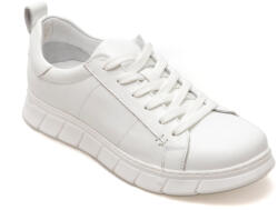 Gryxx Pantofi GRYXX albi, 22104, din piele naturala 36
