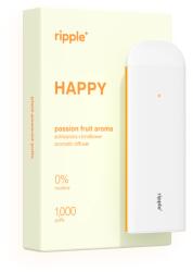 Ripple Tigara electronica, Ripple+, HAPPY, Ananas, fara nicotina, 1000 pufuri (VAP-TE-RIPPLE-HAPPY)