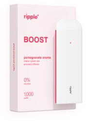 Ripple Tigara electronica, Ripple+, BOOST, Capsuni, fara nicotina, 1000 pufuri (VAP-TE-RIPPLE-BOOST)