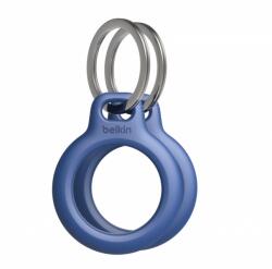 Belkin Secure Holder w Keyring - Airtag - 2 Pack - Blue (MSC002btBL)