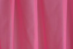 Egyszínű voile fényáteresztő függöny, 180 cm magas, rózsaszín színű