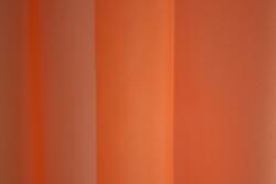 Egyszínű voile fényáteresztő függöny 290 cm magas, narancs színű
