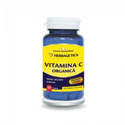 Herbagetica Supliment Alimentar Vitamine C Organica Herbagetica, 60 capsule