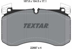 TEXTAR set placute frana, frana disc TEXTAR Q+ 2269701 (2269701)