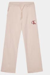 Calvin Klein Jeans Melegítő alsó Monogram IG0IG02448 Rózsaszín Relaxed Fit (Monogram IG0IG02448)