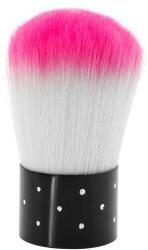 Global Fashion Pensula kabuki - White/Pink, 1 buc