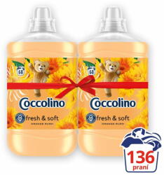 Coccolino Orange rush 2x1, 7l (136 mosási adag)