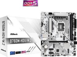 ASRock B760M-HDV/M.2 (90-MXBMJ0-A0UAYZ) Alaplap