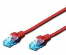 ASSMANN 15m Cat5e U/UTP cabluri de rețea Roşu U/UTP (UTP) (DK-1512-150/R)