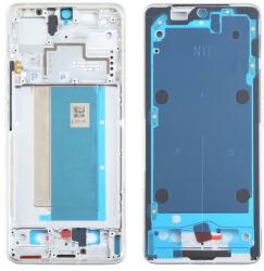 tel-szalk-19296952312 Xiaomi Redmi K70 Ezüst előlap LCD keret, burkolati elem (tel-szalk-19296952312)