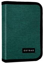 KARTON P+P OXY BAG Unicolor kihajthatós tolltartó - két klapnis - zöld (IMO-KPP-9-81223)