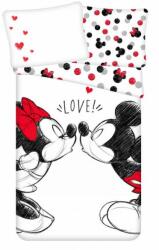 Disney Mickey és Minnie Love ágyneműhuzat garnitúra (JVL-JFK960646) - mindenkiaruhaza